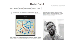 Desktop Screenshot of haydenpowell.com